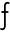 f with crossbar
