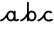 With lead-ins